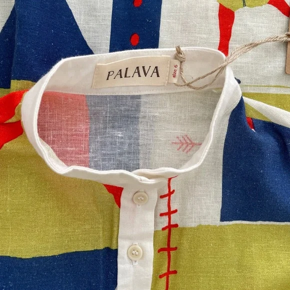 NWT ~ Palava Print Dress ~ 6 - Picture 5 of 11